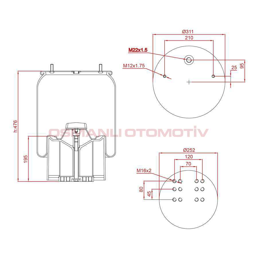 KOMPLE KÖRÜK PLASTİK PİSTONLU